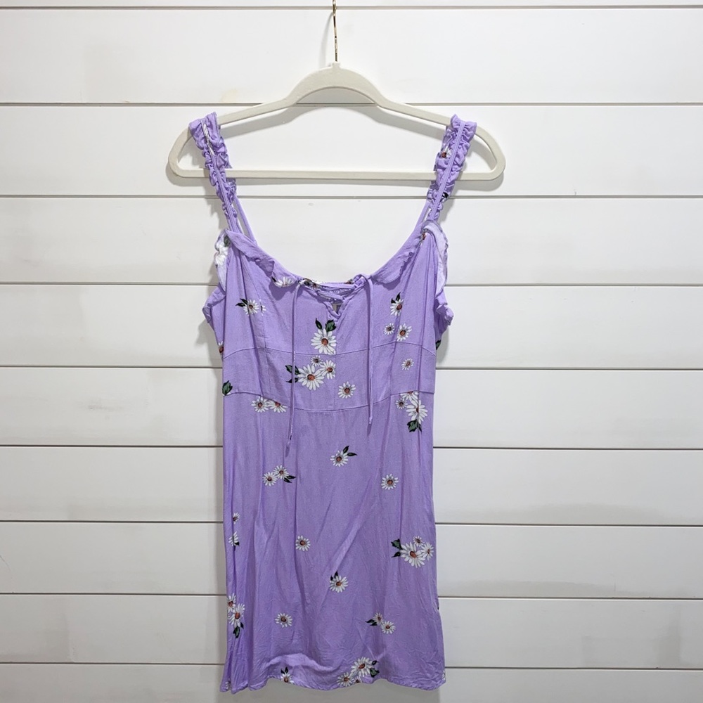 Closet Cleanout✨ Aeropostale Purple Daisy Dress (Size L)